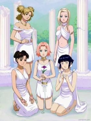 les filles de naruto